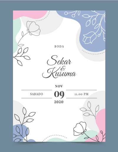 Floral-minimalista