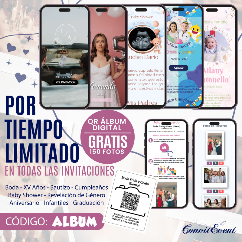 Promo 15% + Álbum gratis