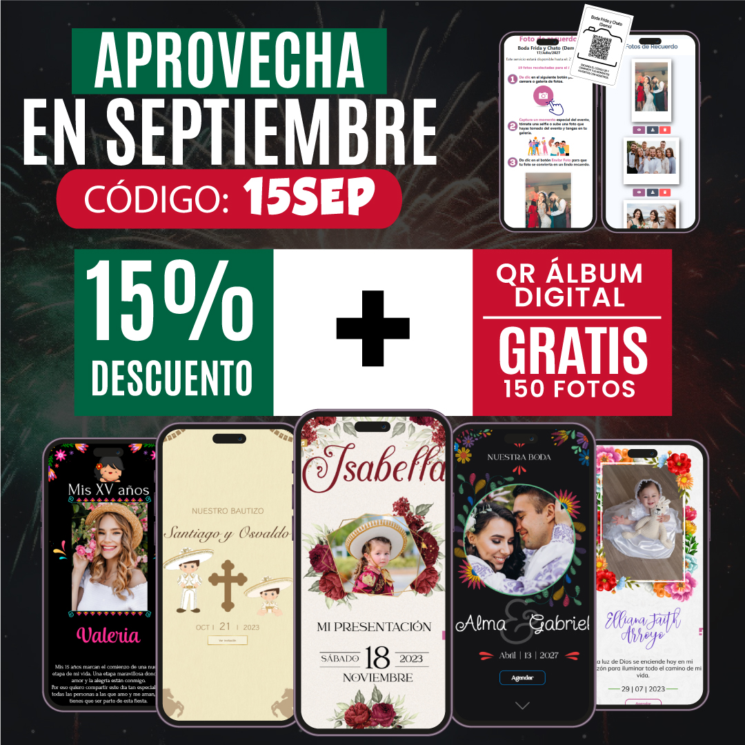 Promo 15% + Álbum gratis